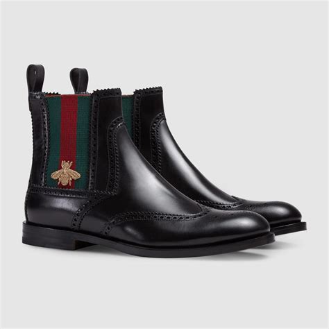 gucci crystal chelsea boots|gucci chelsea boots men.